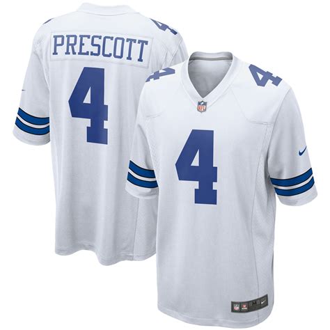 dak prescott white jersey